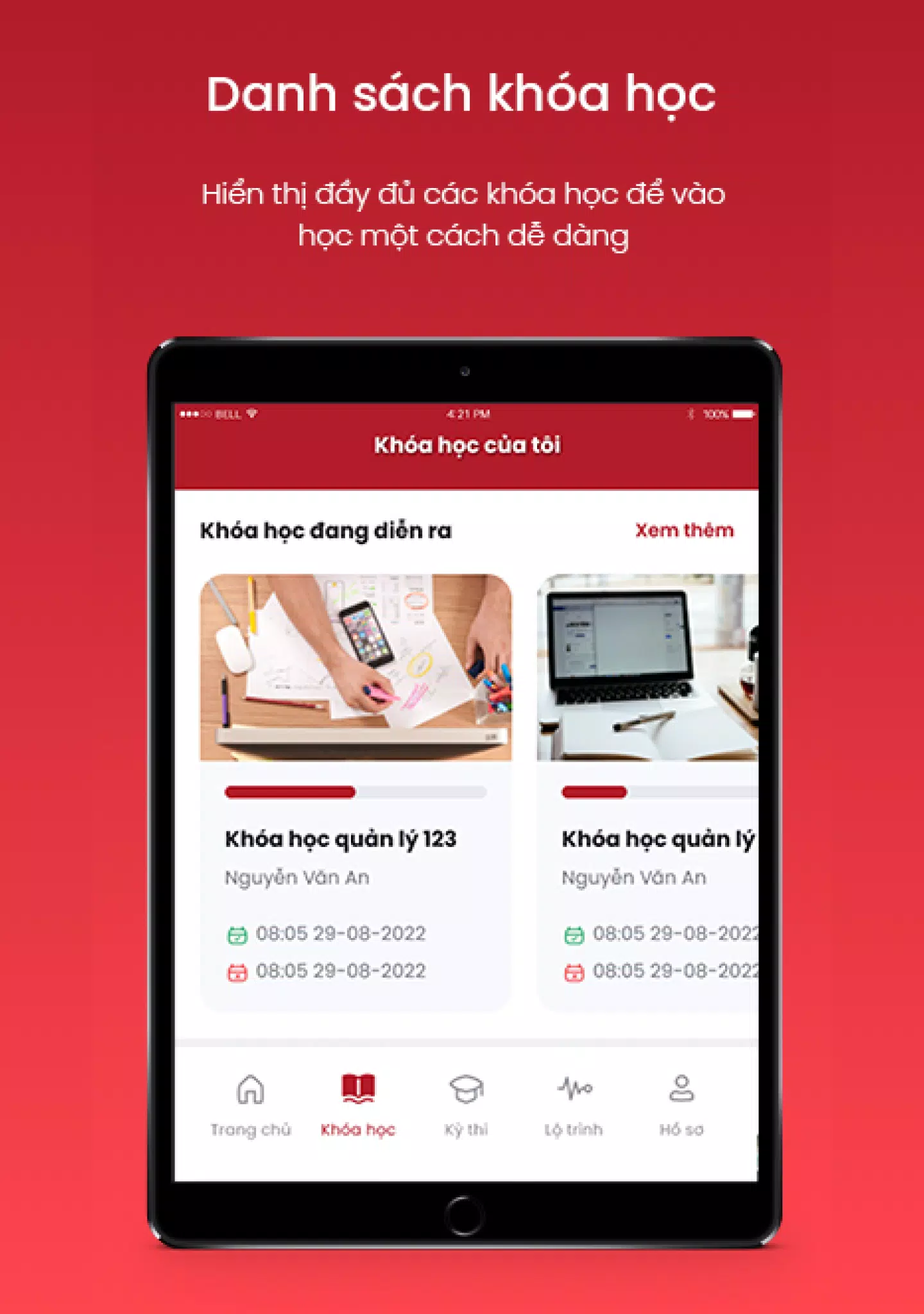 Thiên Khôi E - Learning Screenshots5