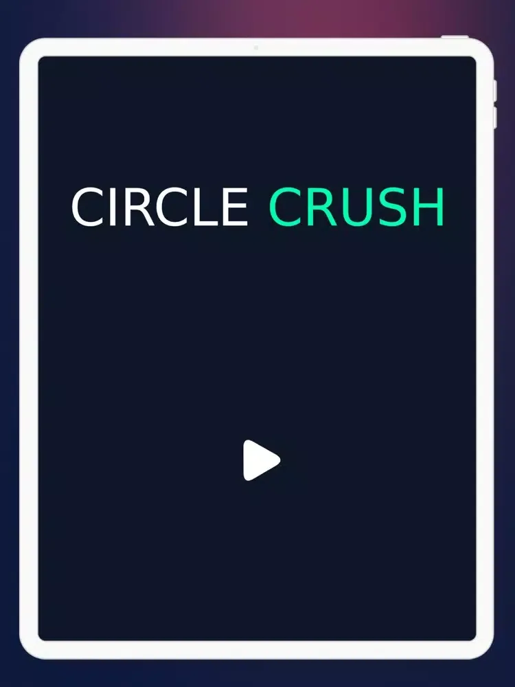 Captures d'écran de Circle Crush The Hardest Game iPad 