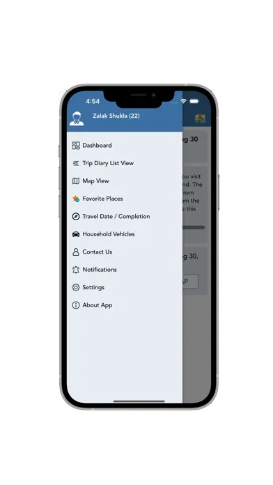 Capturas de pantalla de Student Travel Survey
