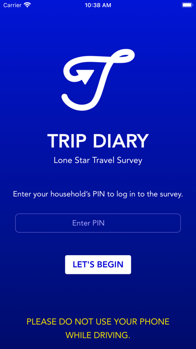 Lone Star Travel Survey स्क्रीनशॉट