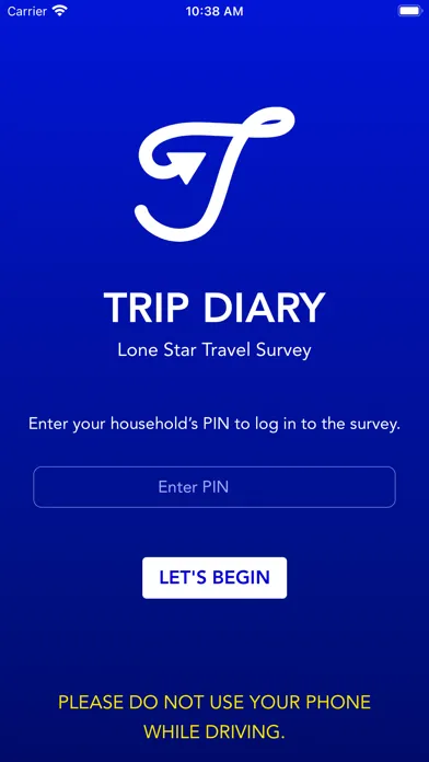 Lone Star Travel Survey应用截图