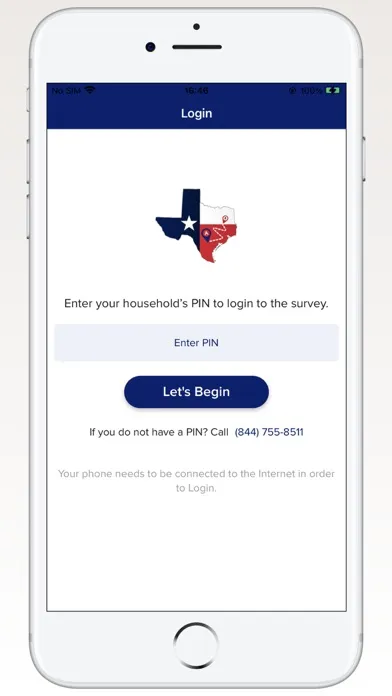 Capturas de pantalla de Texas Travel Survey