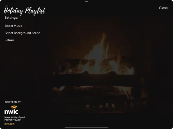 The Fireplace App iPad 应用截图