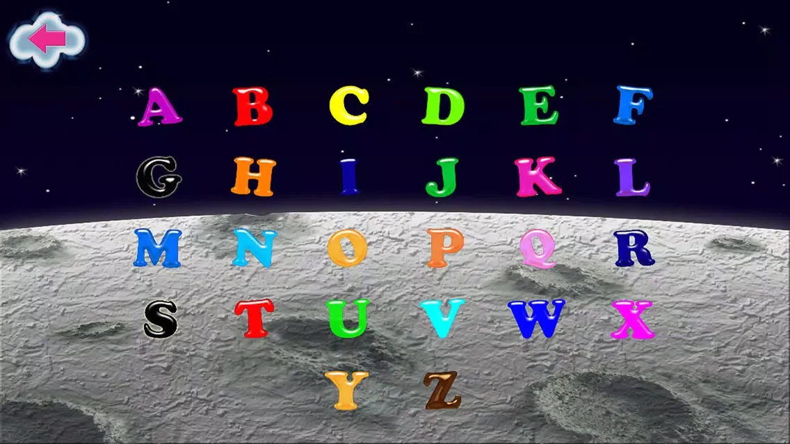 Tangkapan layar Wood Puzzle Letters In Space