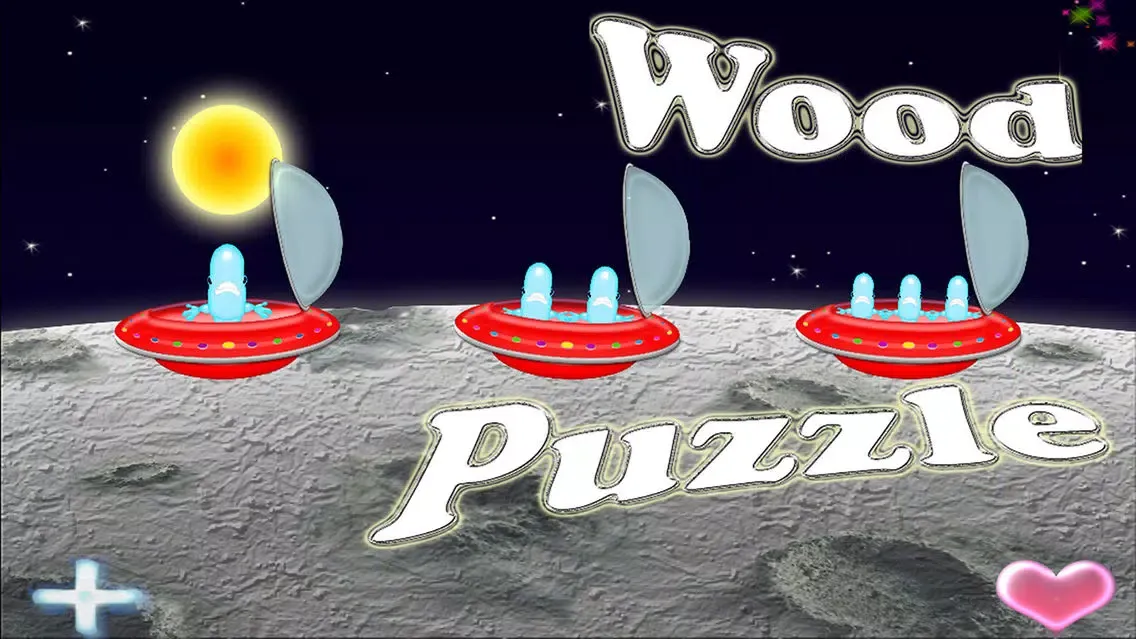 Tangkapan layar Wood Puzzle Letters In Space