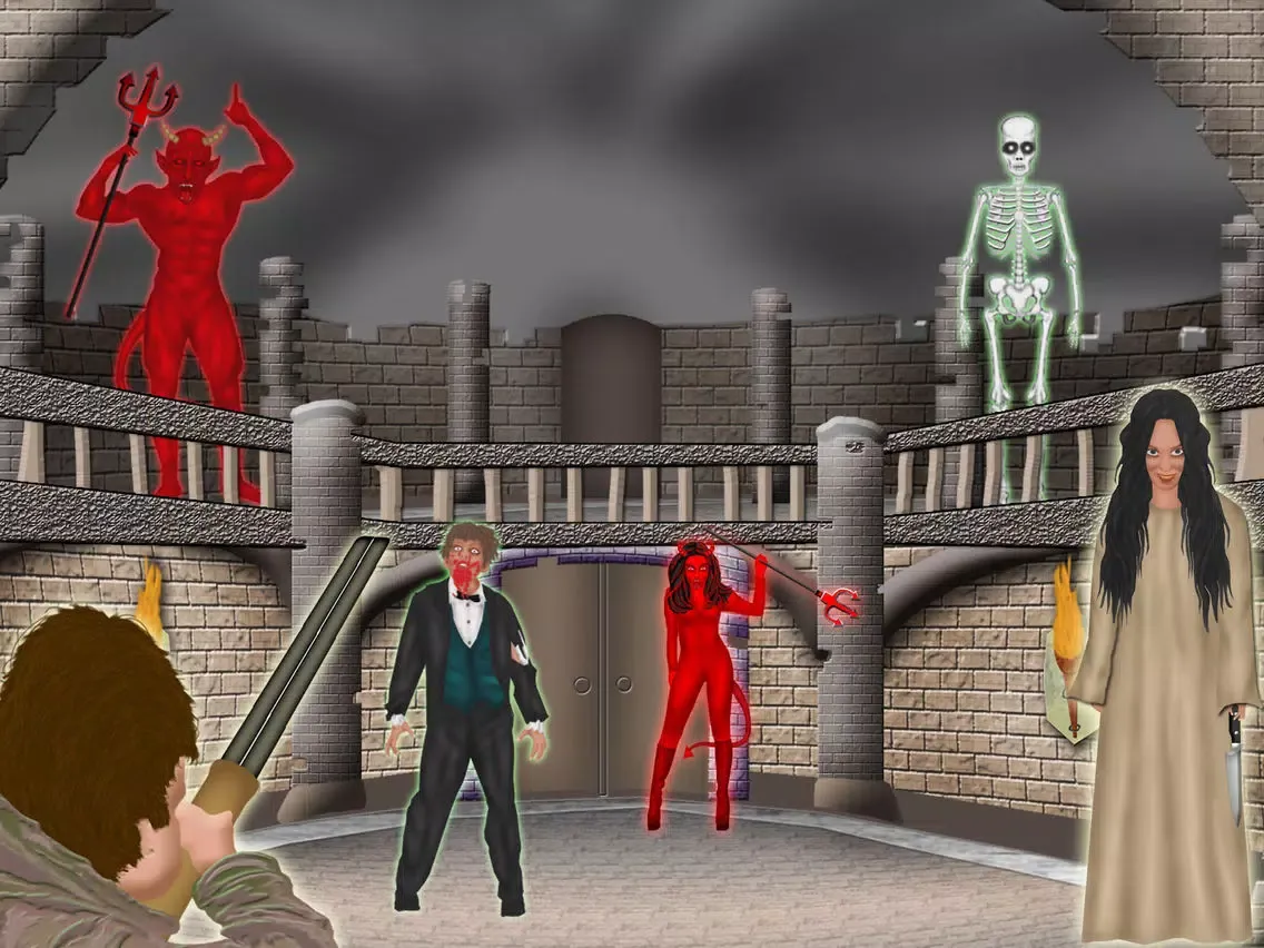 Scary Kids Games iPad  स्क्रीनशॉट