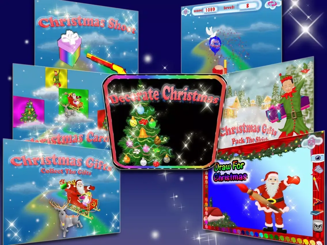 Christmas Kids Fun iPad  سکرین شاٹس