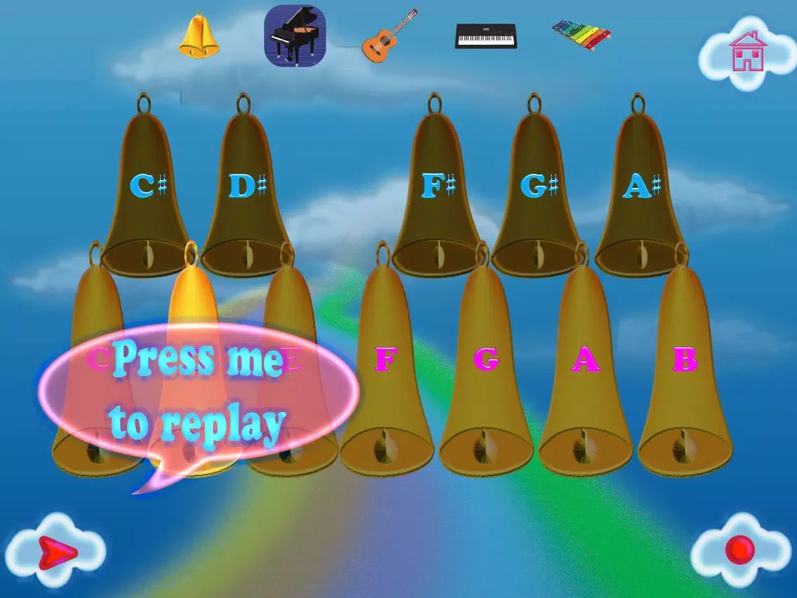 Christmas Bells Piano iPad 應用截圖