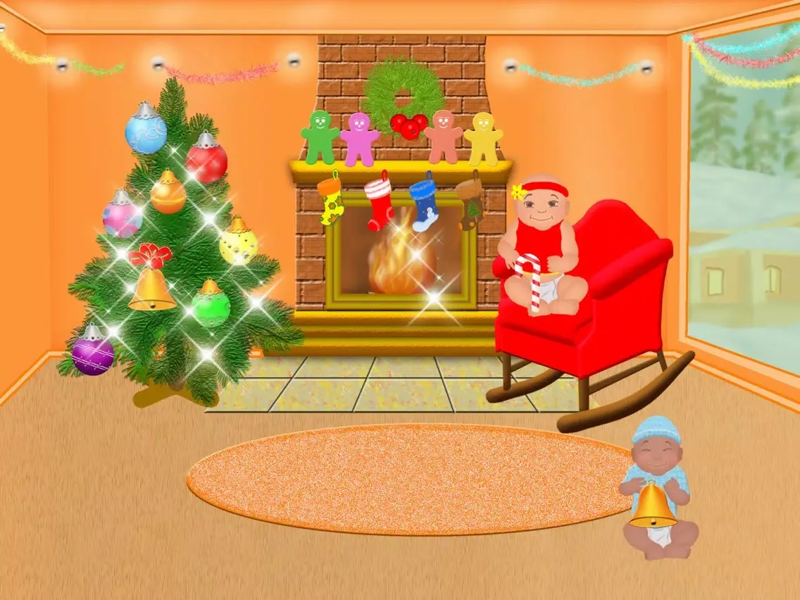 تصاویر Christmas Home Decoration iPad 