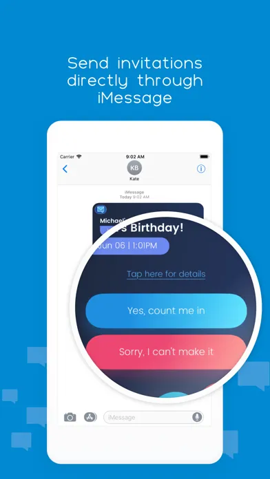 Goodvite 스크린샷