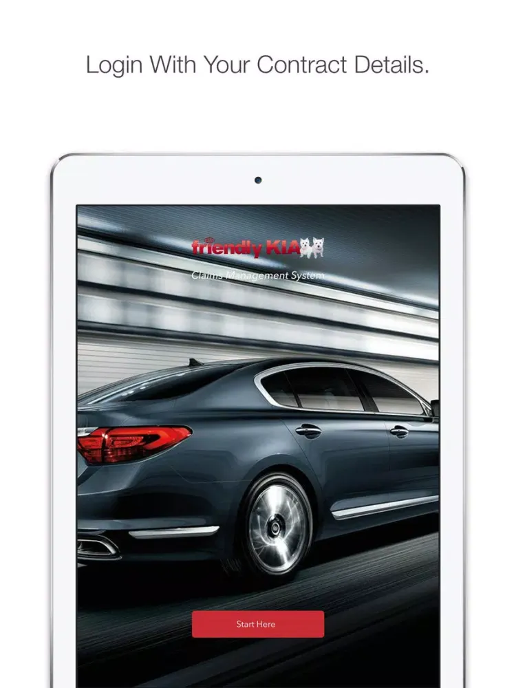 Friendly Kia Service iPad  Screenshots