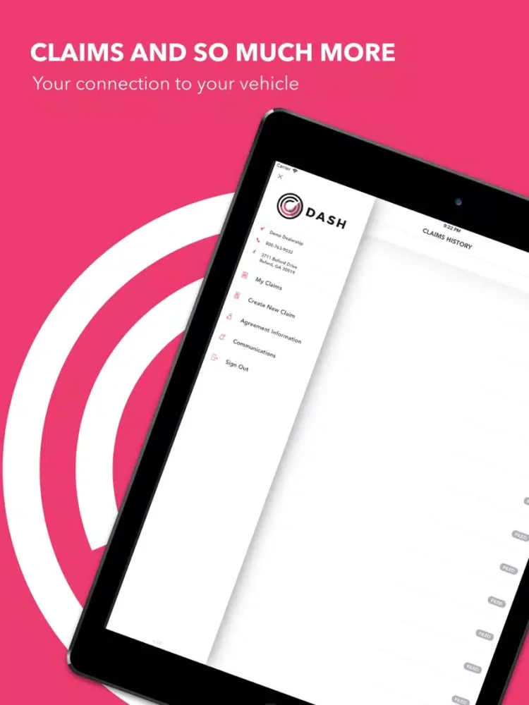 Friendly Kia Service iPad  Screenshots