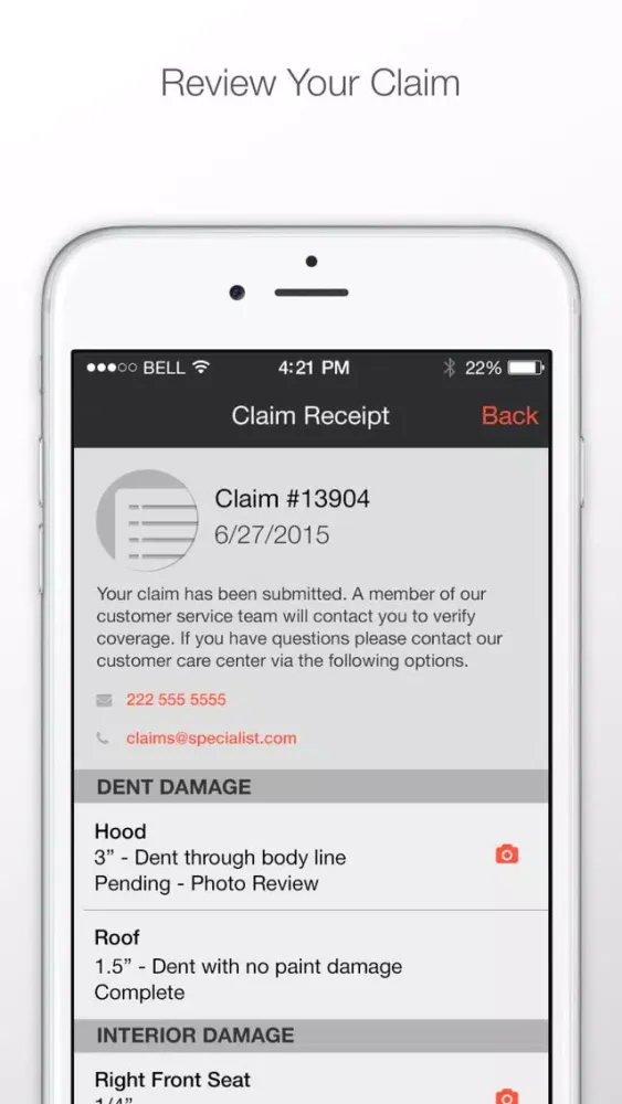 Kern Buick Service Screenshots