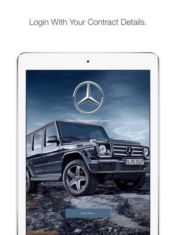 Zrzuty ekranu Manhattan Mercedes Service iPad 