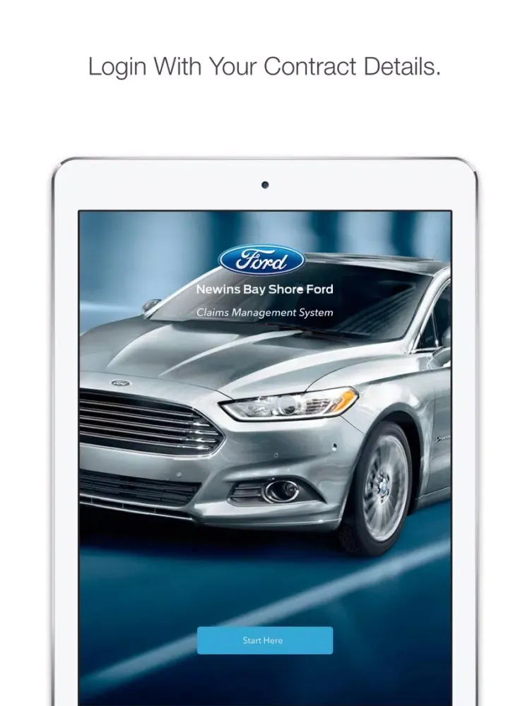 Newins Bay Shore Ford Service iPad 应用截图
