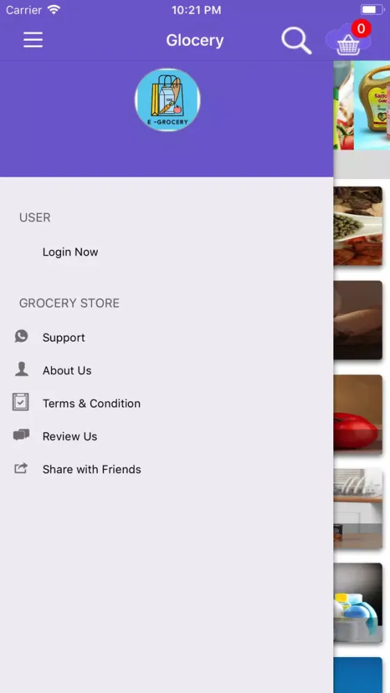 egrocery স্ক্রিনশট