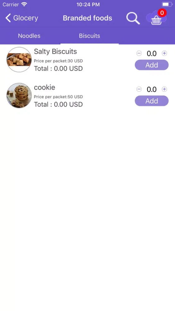 egrocery স্ক্রিনশট