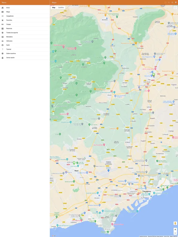 Capturas de pantalla de Movilidad Eléctrica Celsia iPad 