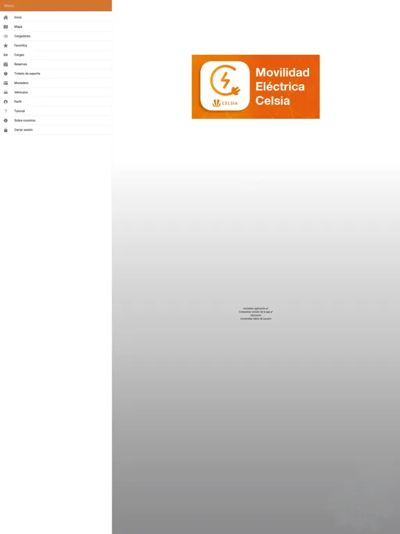 Capturas de pantalla de Movilidad Eléctrica Celsia iPad 