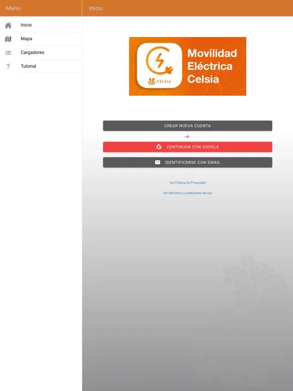 Capturas de pantalla de Movilidad Eléctrica Celsia iPad 