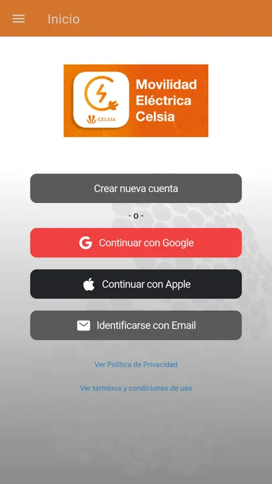 Capturas de pantalla de Movilidad Eléctrica Celsia