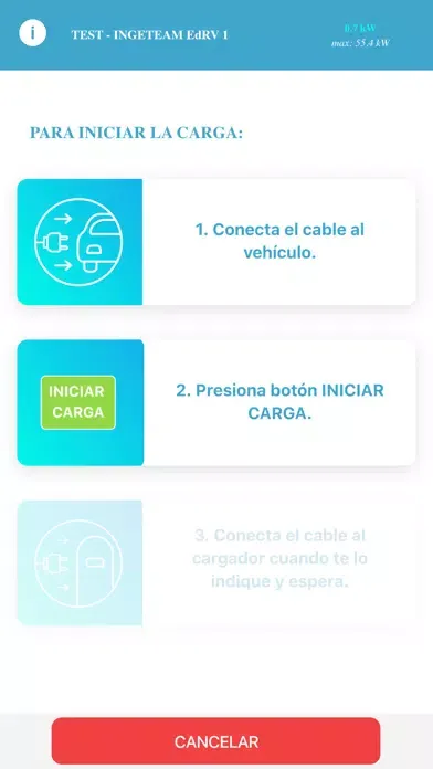 Tangkapan layar Movilidad Eléctrica GC