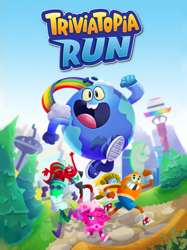 Tangkapan layar Triviatopia Run iPad 