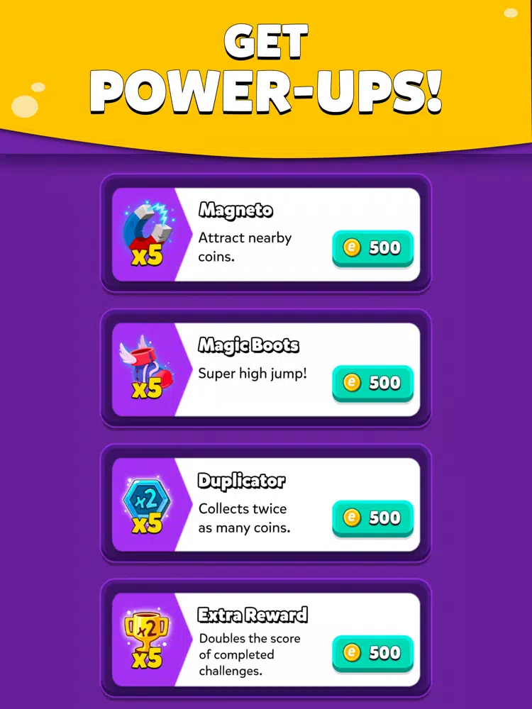 Tangkapan layar Triviatopia Run iPad 