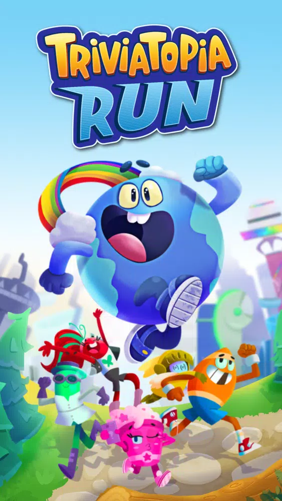 Tangkapan layar Triviatopia Run