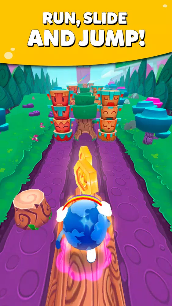 Tangkapan layar Triviatopia Run