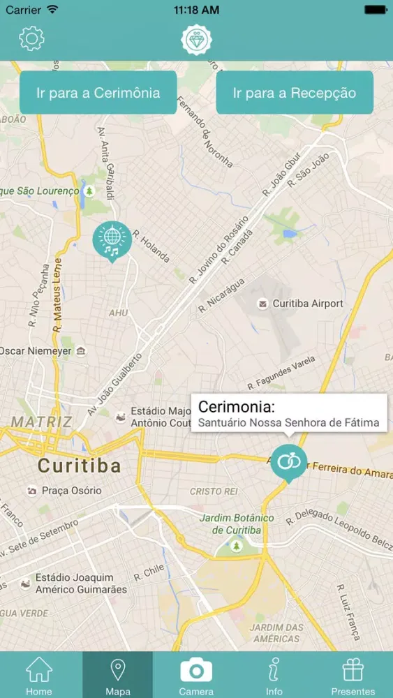 Capturas de tela do EternalWed - A rede social do seu Casamento