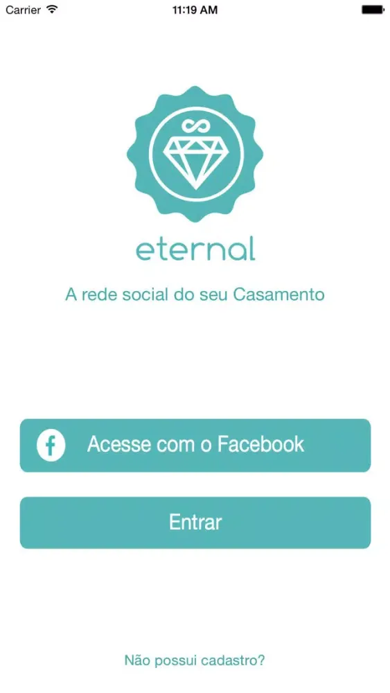 Capturas de tela do EternalWed - A rede social do seu Casamento
