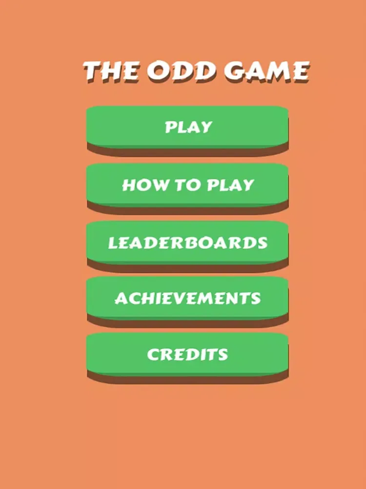 The Odd Game iPad 应用截图