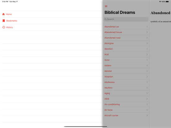 Captures d'écran de Biblical Dreams iPad 