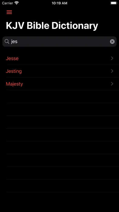 KJV Bible Dictionary:Offline Screenshots