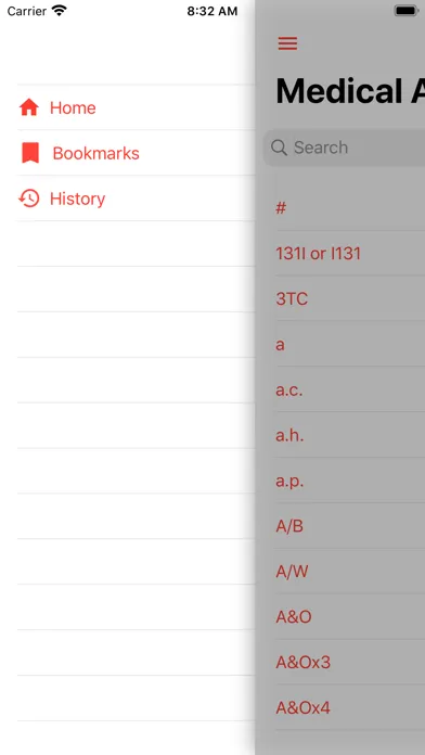 Medical Abbreviations Offline應用截圖