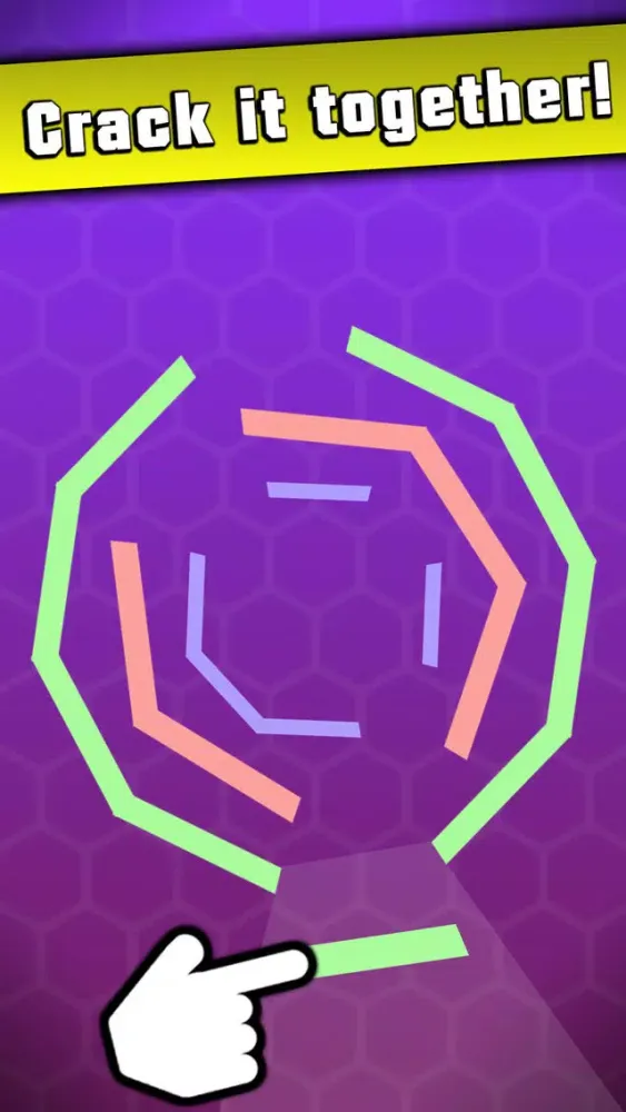 ภาพหน้าจอของ Poly Crack