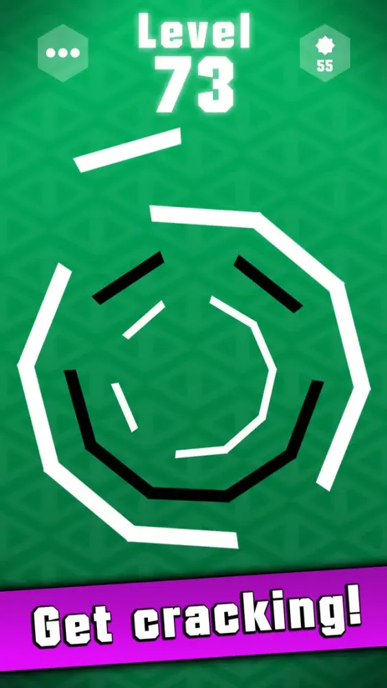 ภาพหน้าจอของ Poly Crack