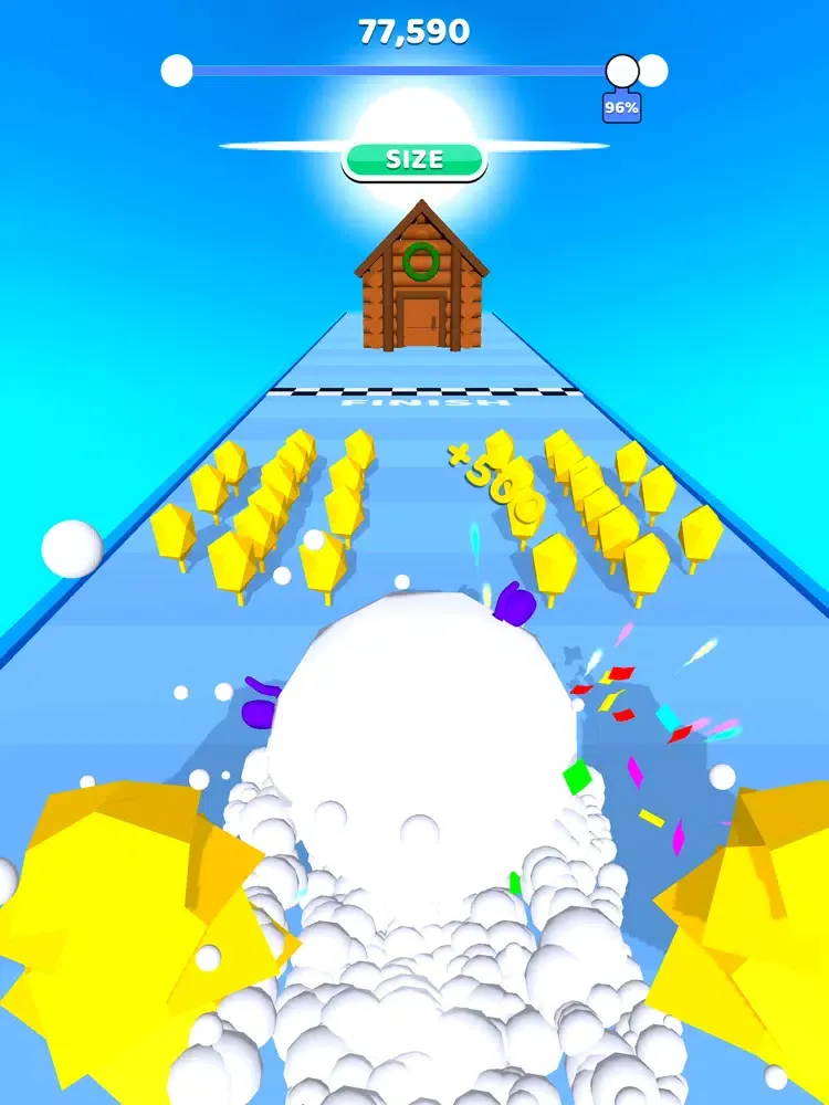 Rolling Snow! iPad  スクリーンショット