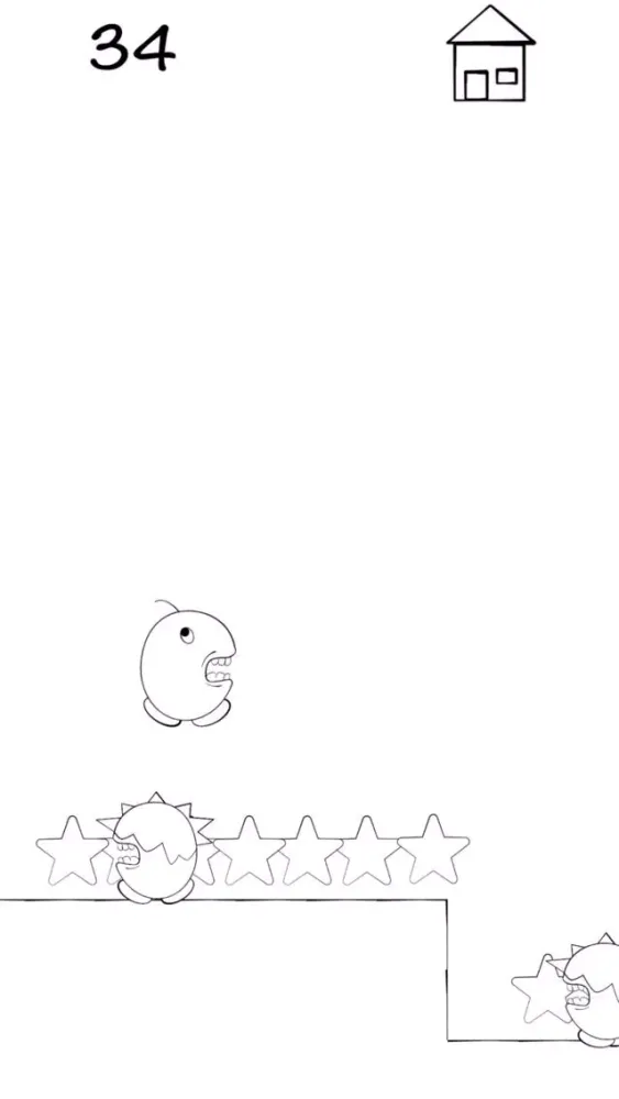 Zrzuty ekranu Doodle Leap