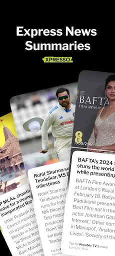 Screenshot di Dailyhunt Xpresso News Cricket