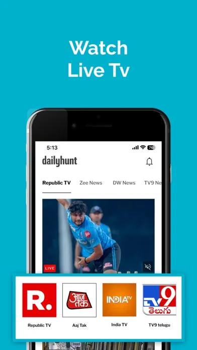 Dailyhunt: Xpresso News Videos应用截图