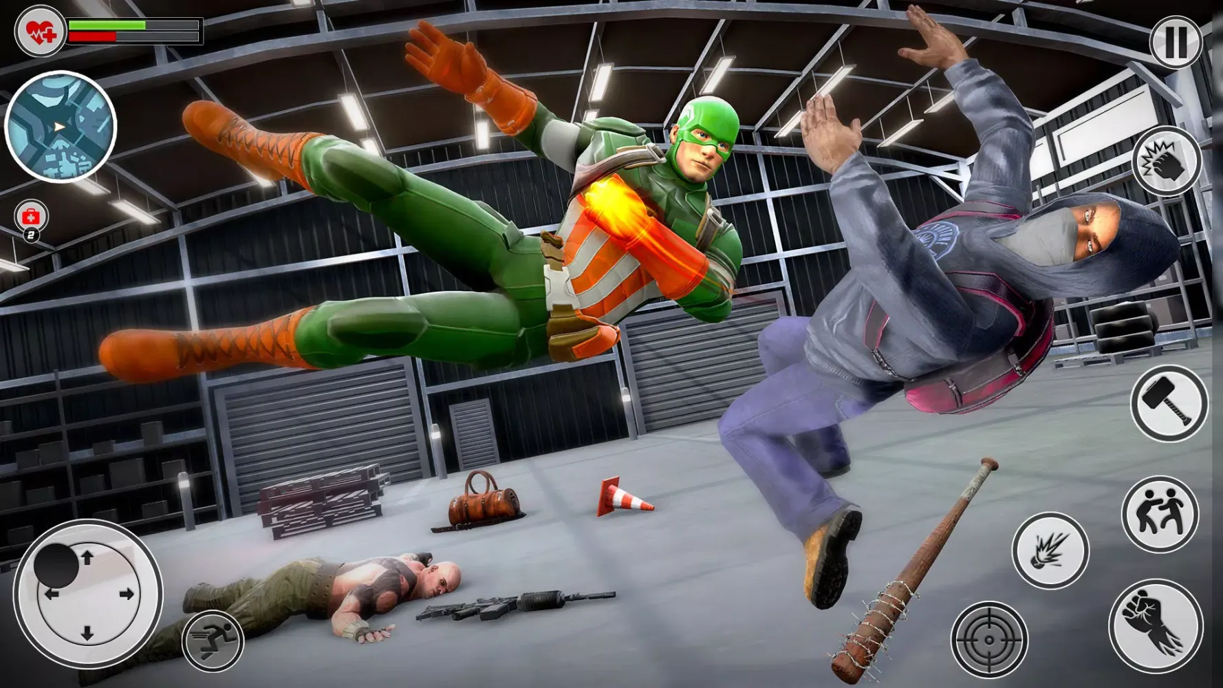Capturas de pantalla de Rope Captain Superhero Fight