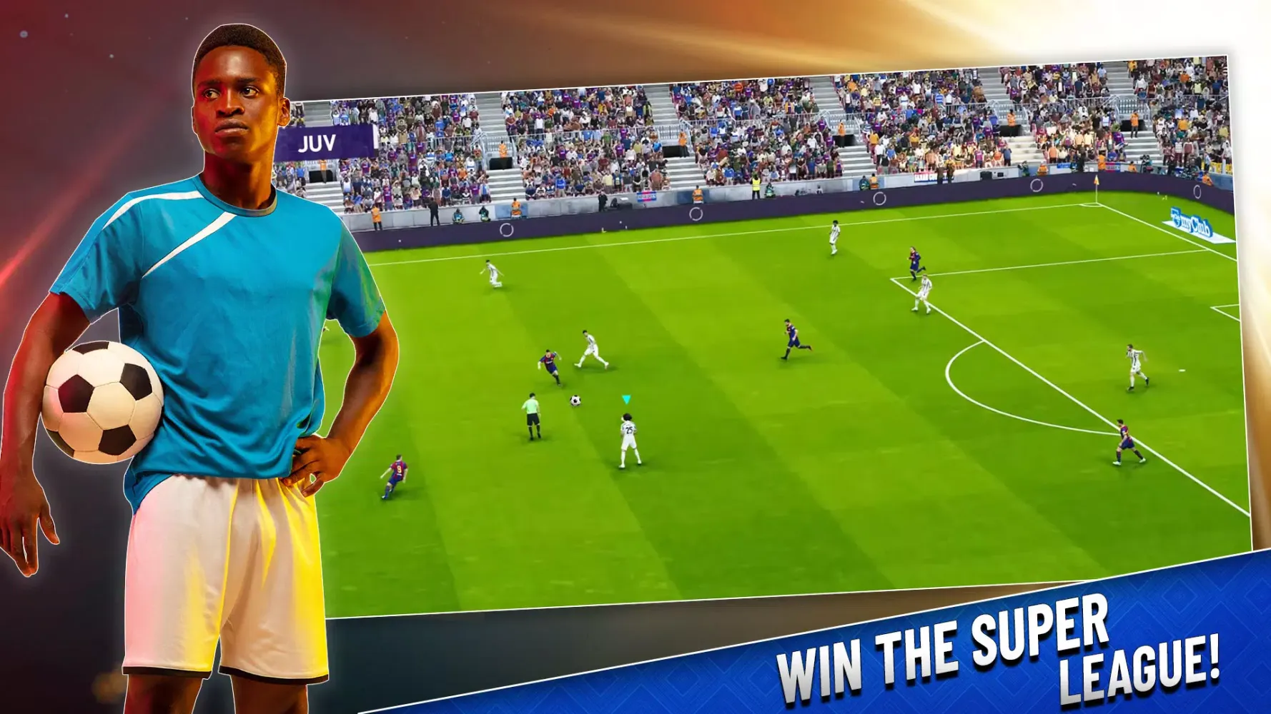 Capturas de tela do Football Soccer Crazy Kicks