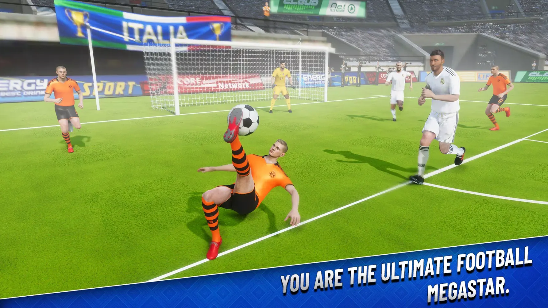 Capturas de tela do Football Soccer Crazy Kicks