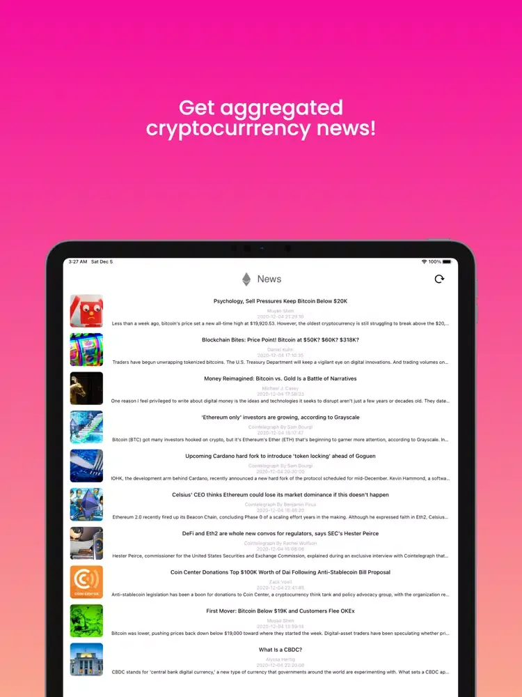 Ethereum Gas Station iPad 应用截图