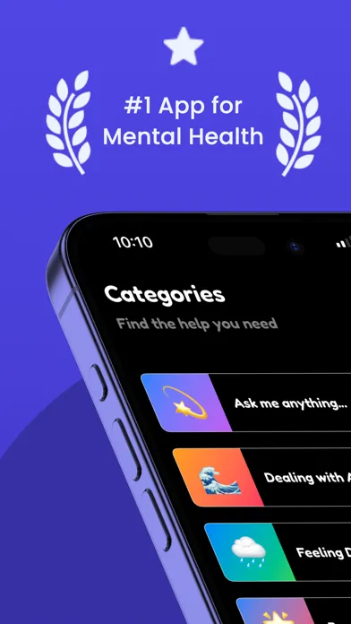 Vetra - Mental Health Advice Screenshots