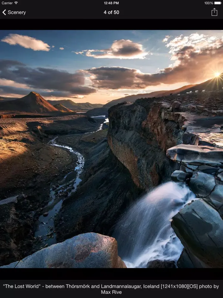 Scenery: Beautiful Nature iPad 应用截图