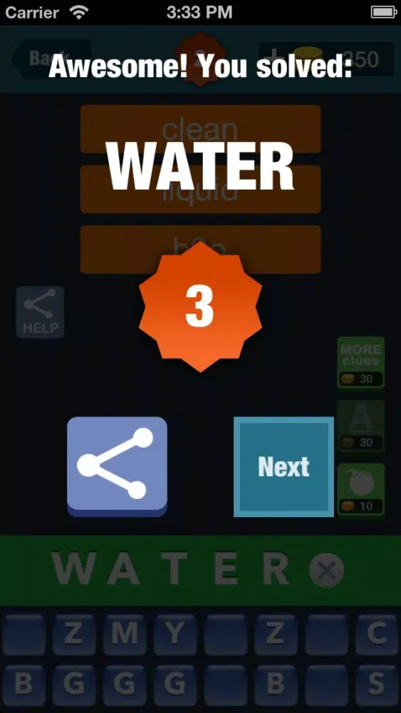 Zrzuty ekranu clues!