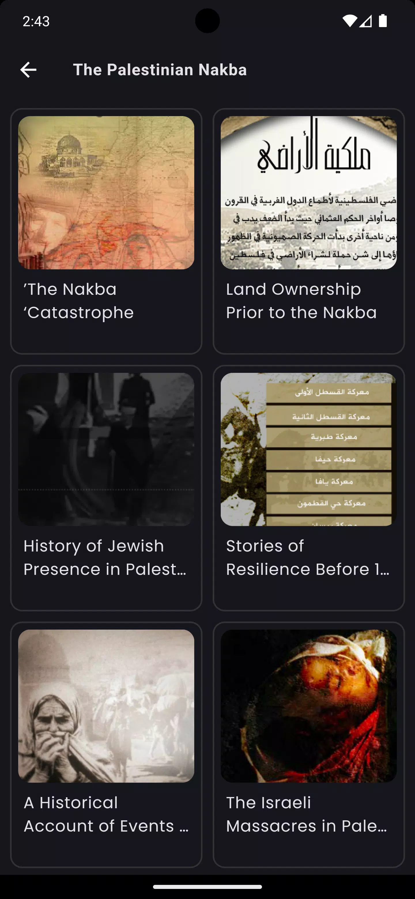 Our Palestine Screenshots